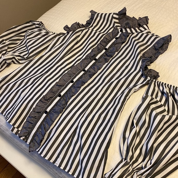 Dis Moi tailored cotton blouse - Picture 3 of 6